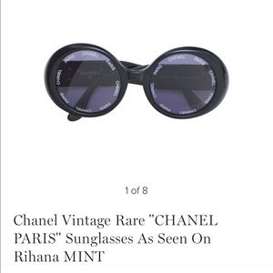 Rare Chanel Paris Vintage Sunglasses